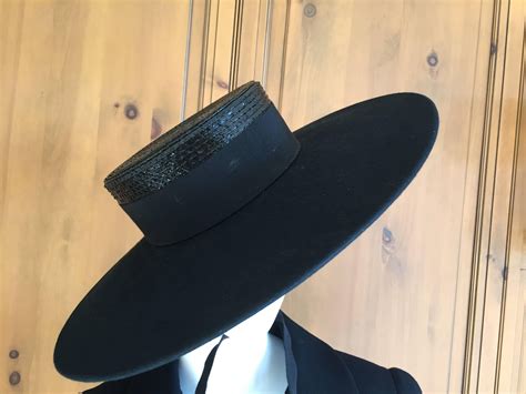 yves saint laurent hat.